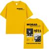 Rapper Morad MDLR Tour Album T Shirt Unisexs Unisex High Quality Cotton Tee Shirt Fashion Hip Hop Short Sleeve Tshirts Streetwear