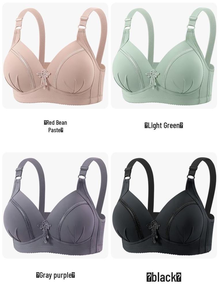 Cross-Border Plus Size Wireless Lifting Bra for Middle-Aged & Elderly Women