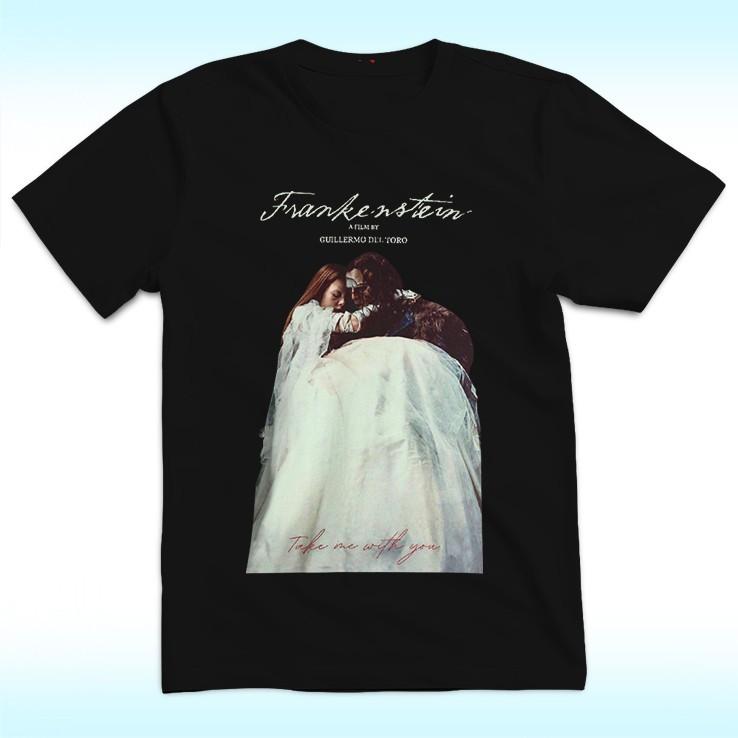 

New Popular Elizabeth And Creature Monster Shirt Frankenstein TH320 Unisex T-Shirt XXXL