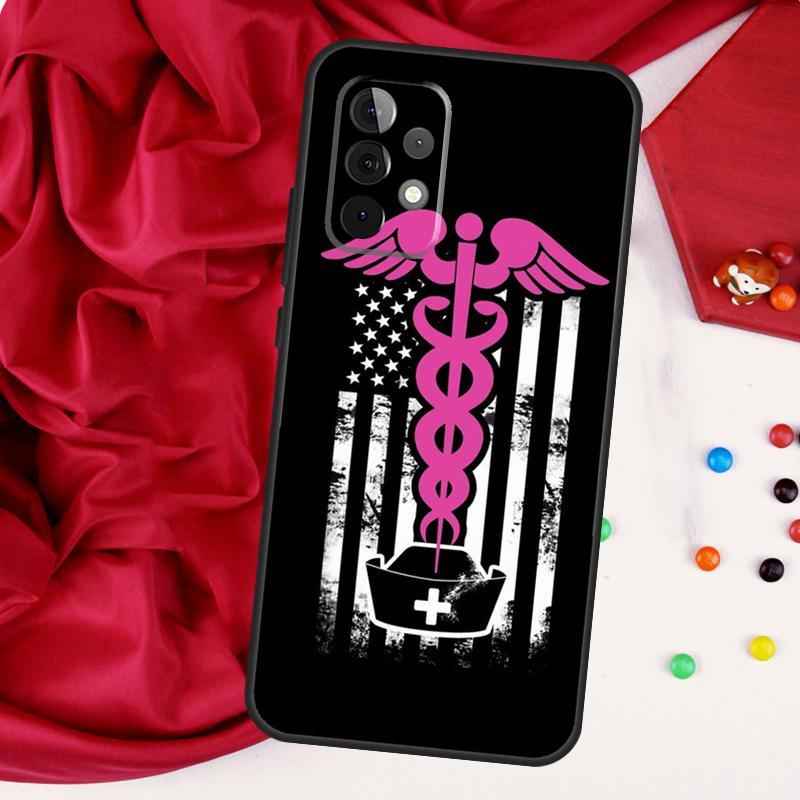 I'm A Nurse Quotes For Samsung Galaxy A52 A32 A22 A54 A14 A16 A26 A36 A56 A55 A35 A05 A06 A15 A53 A33 A13 Case