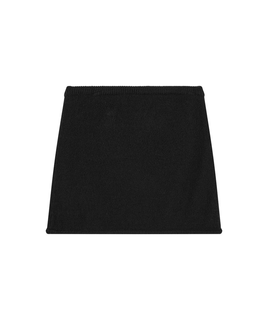 Rest And Recreation Pocket Knit Skirt - Black