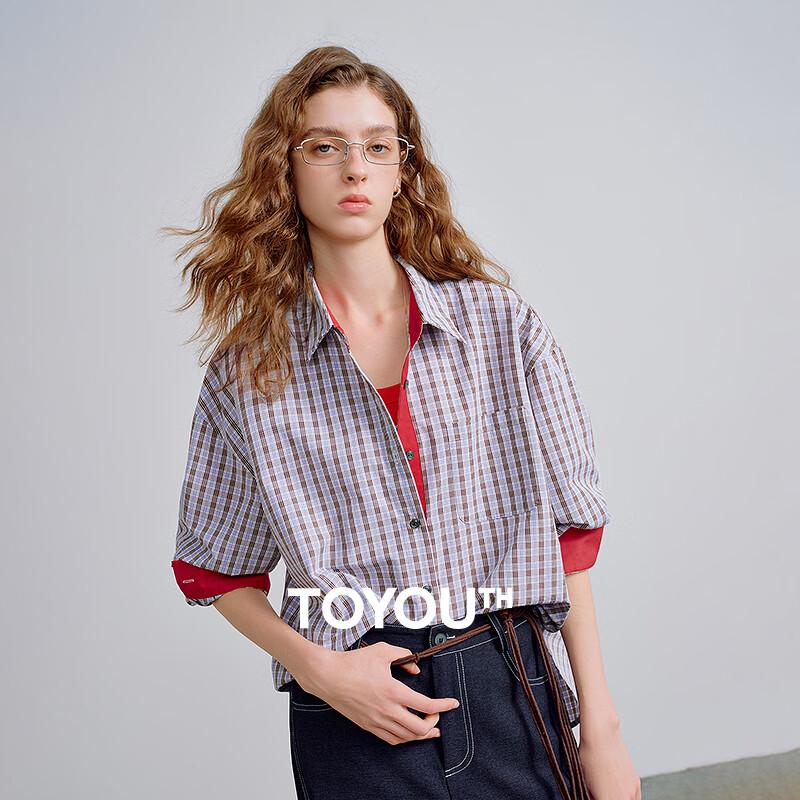 

Women s Plaid Long-Sleeve Shirt XL