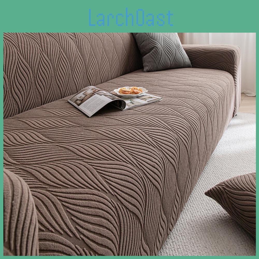 Lazy New Cover Sofa For People Fully Covered With Stretch Jacquard Velvet Anti Slip And Straight Row Anti Cat Scratch