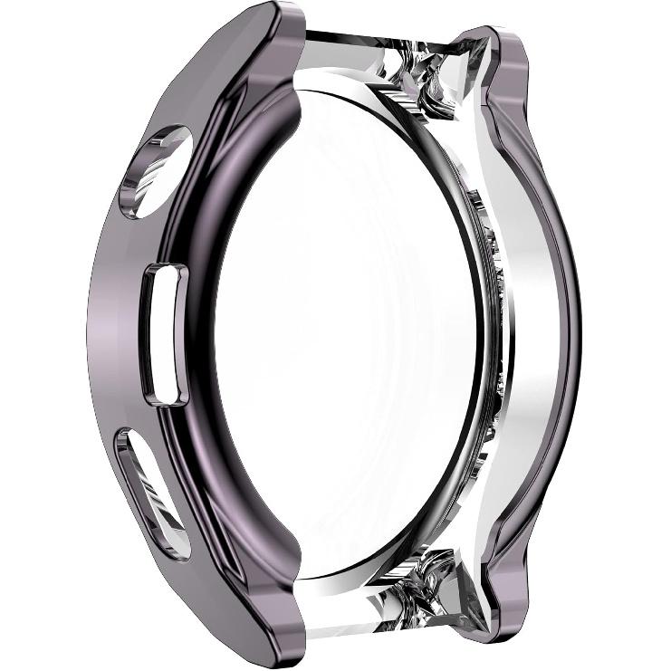 FitTurn 43mm 46mm Case for Huawei Watch GT3 pro Screen Protector Overall Protective Ultra-Thin TPU HD Clear Cover (46mm, SixColors)