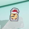 Humorous Holiday Duck Metal Badge Light Weight Alloy Brooch Lapel Pin For Jackets Backpacks Bag Hat Costume Decoration