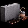 Woding Chinese Electric Tea Stove Set with Glass Teaware