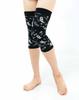 Rakusaku Knee Support Black Paisley both left and right (for knees)