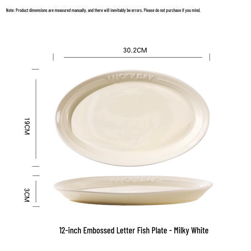 Creative Cream-Style Rice and Soup Bowl - 2024 New Tableware Collection: French Shallow Plate Edition