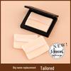 Double-Sided Flocked Powder Puff: Soft-Focus Makeup, Square Design for Big Cake Setting Powder