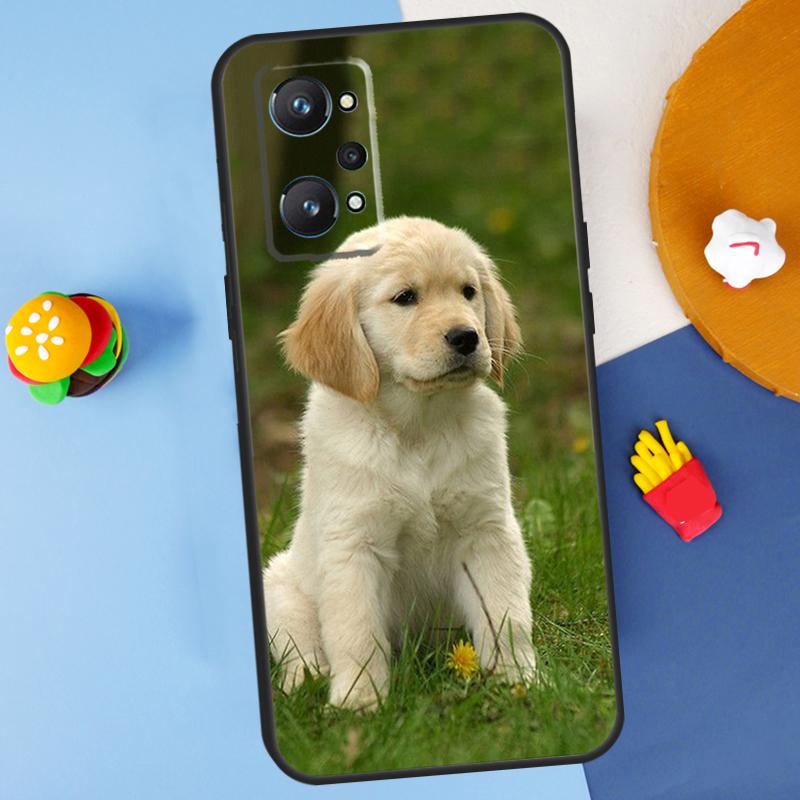 Golden Retriever Dog For Realme GT 6 6T 5 GT7 Pro C61 C75 C55 C51 C21Y C25S C67 C53 13 12 10 11 14 Pro Plus Case