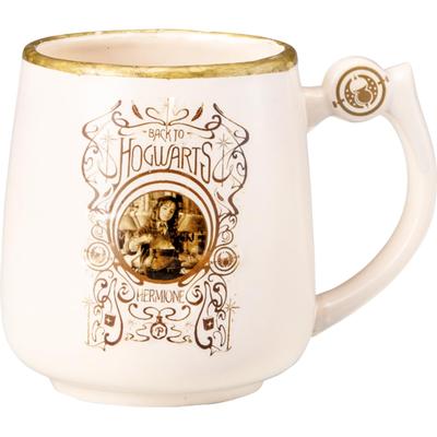 Harry Potter Time Turner Mug with Figure, Approx. 8 X 9 Cm, 290ml, Wizarding World Merchandise, Gray, San4507