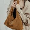 Genuine Leather Retro Premium Matte Leather Texture Underarm Bag Women'S Large-Capacity Shoulder Bag Casual Tote Bag