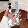 For Poco X8 Pro Case Clear Luxury Cute Love Rabbit Funny TPU Soft Silicone Casing Poco X8 Pro Max X8Pro 5G Phone Case Back Cover