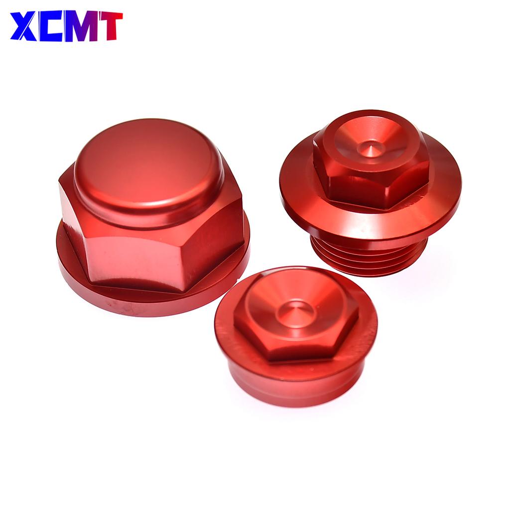 Front Wheel Lock Nut Bolt Rear Chain Adjuster Axle Block Wheel Axle Nut Cocer CNC For KTM SX SXF XC XCF EXC EXCF XCW SMR 85-530