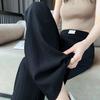 Ice Silk Pants Tencel Denim Wide-leg Pants Women's Summer Thin 1116 Versatile High-waisted Casual Straight-leg Pants Women