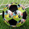 Barbapapa Theme Size 5 Soccer Ball, Suitable for Both Indoor and Outdoor Matches, a Gift Suitable for Everyone.
