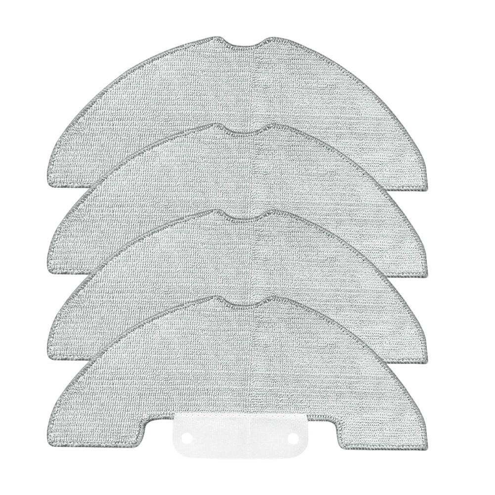 High Absorbency Microfiber Robot Vacuum Mop Pads Microfiber Cleaning Cloths 4 PACK