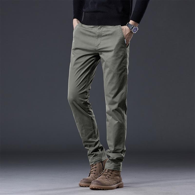 2024 Spring And Autumn New Business Casual Pants Men'S Straight Tube Loose Men'S Pants Western Pants Work Long Pants