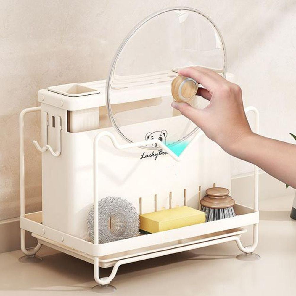 Stable Cutter Holder Anti-slip Cutlery Organizer Practical Kitchen Storage Rack  for Home