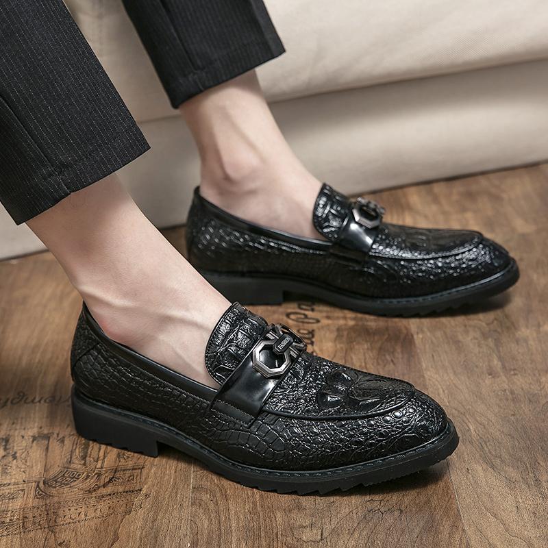 

Мужские лоферы Туфли-лифты Платформа Черная кожа Свадебное платье Деловой Формальный Увеличение роста Смокинг Выпускной Блейзеры Обувь EU:46