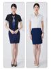 Elegant Summer Short Sleeve Skirt Suit - 2025 Professional Formal Business Workwear Set for Civil Servants