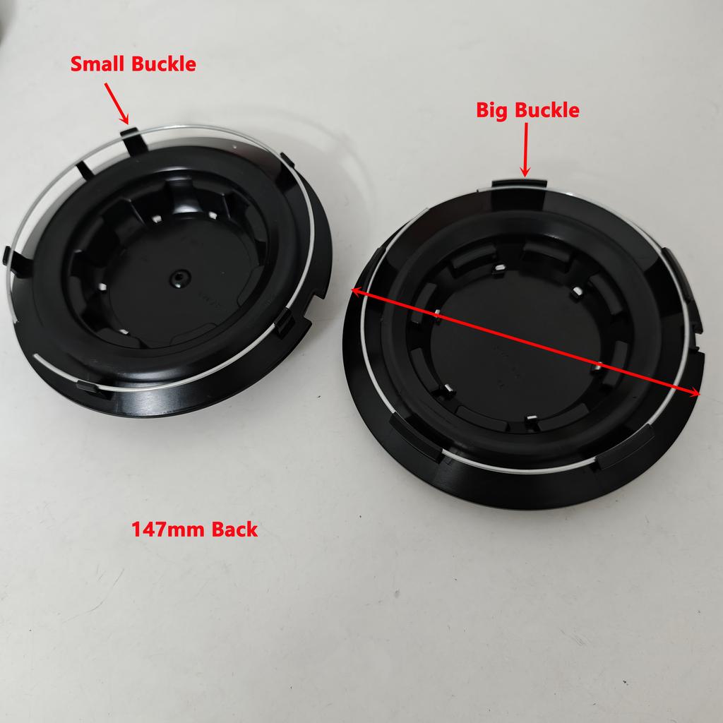 QLS2  A0004001100 147mm/90mm Aluminum Car Emblem Wheel Center Hub Rim Caps Cover Separate For C190 AMG GT/GTS C63 E53 G63