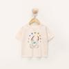 Baby Short Sleeve T Shirt With Cartoon Prints For Toddler Summer Play