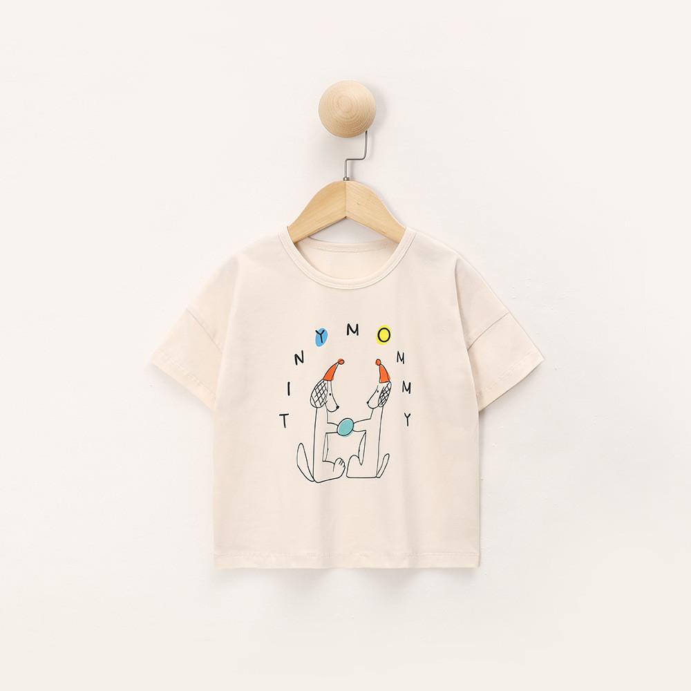 Baby Short Sleeve T Shirt With Cartoon Prints For Toddler Summer Play