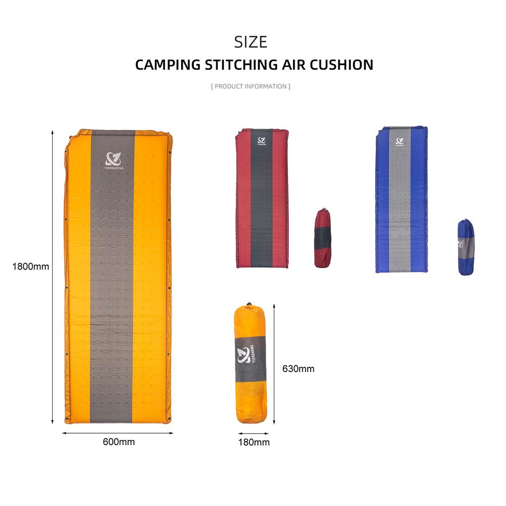 Materassino da campeggio Materasso gonfiabile ultraleggero Tappetino da viaggio portatile Tenda AirCushion Letto pieghevole