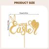 Cake Topper, Cupcake Picks, Decoration, Easter Party Supplies for Weddings