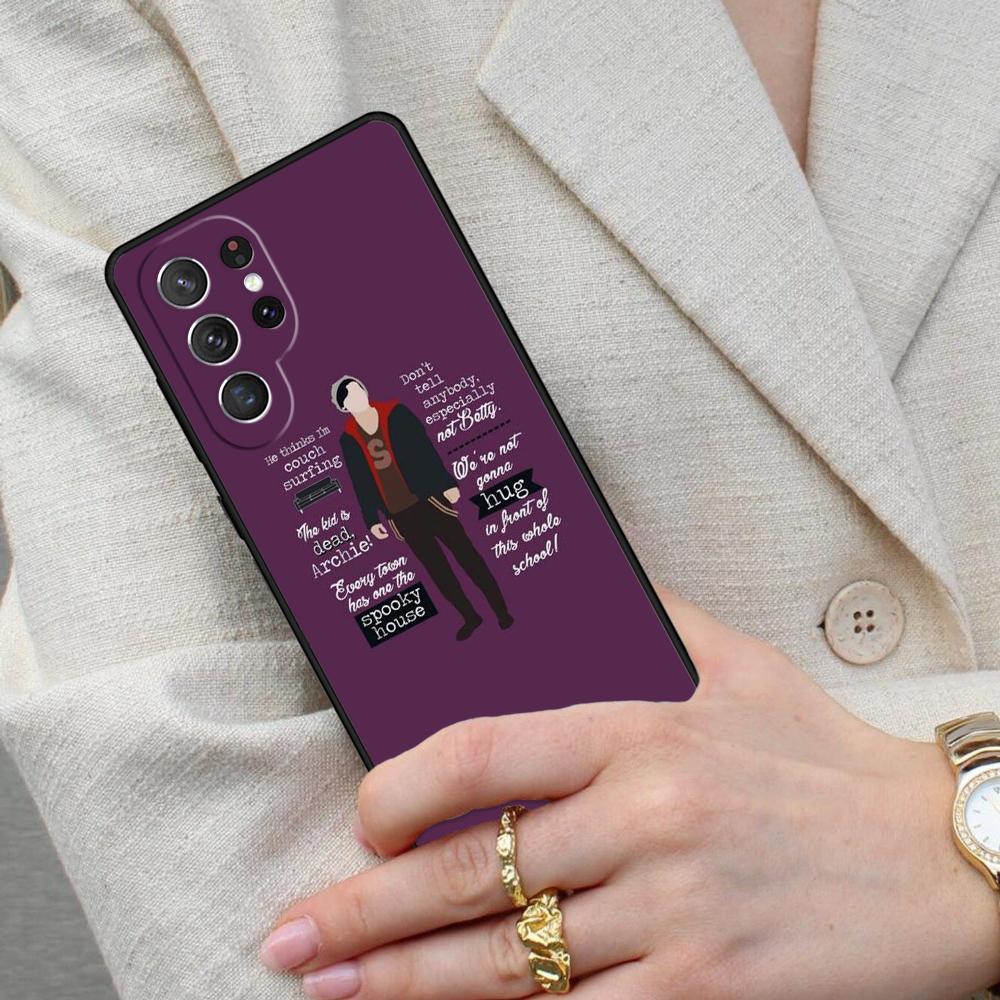 Riverdale Jughead Jones Cell Phone Case for Samsung Galaxy S26 Ultra S25 S24 S23 S22 S21 S20 Note10 Cover Galaxy S21 5G