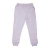 Grey Heather Cotton Jogging Bottoms with Embroidered OM Logo for Children