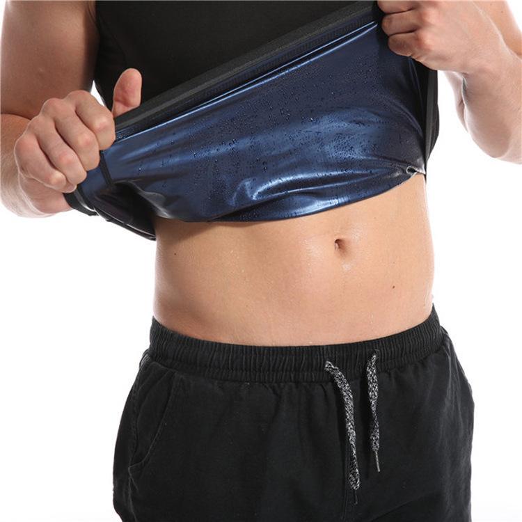 Men's and Women's Intense Sweat Body Shaper Vest for Running, Yoga, and Fitness Abdomen Control.