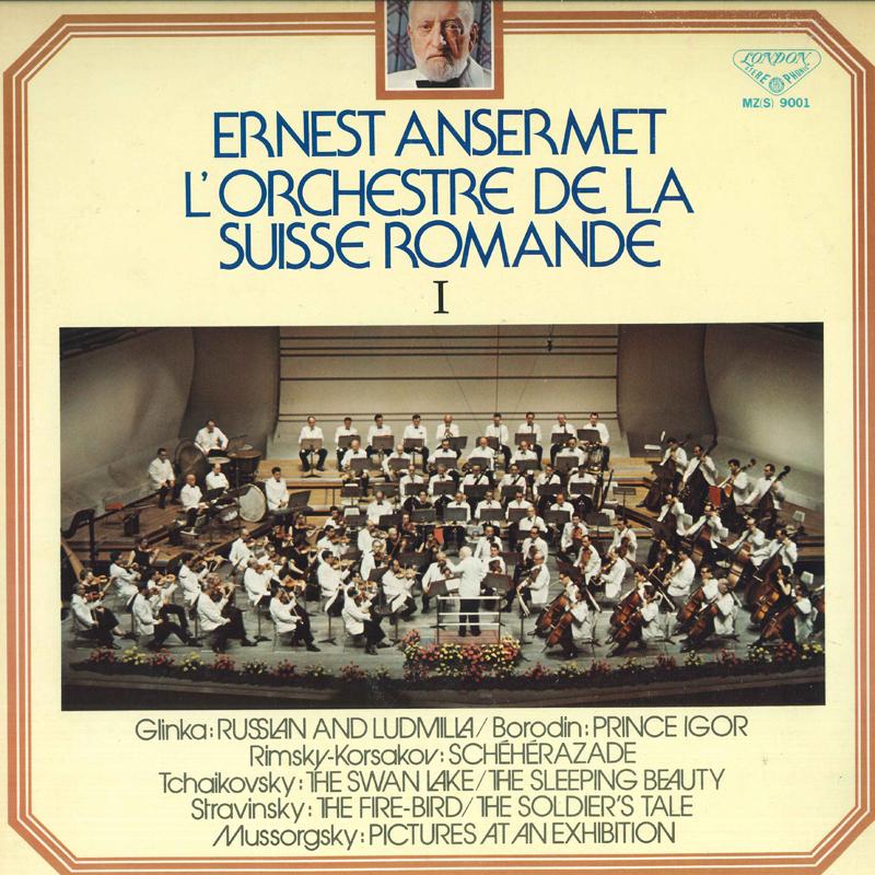 

LP Record - Ansermet / All about the Orchester MZS9001 LONDON 1976 Japan Classical