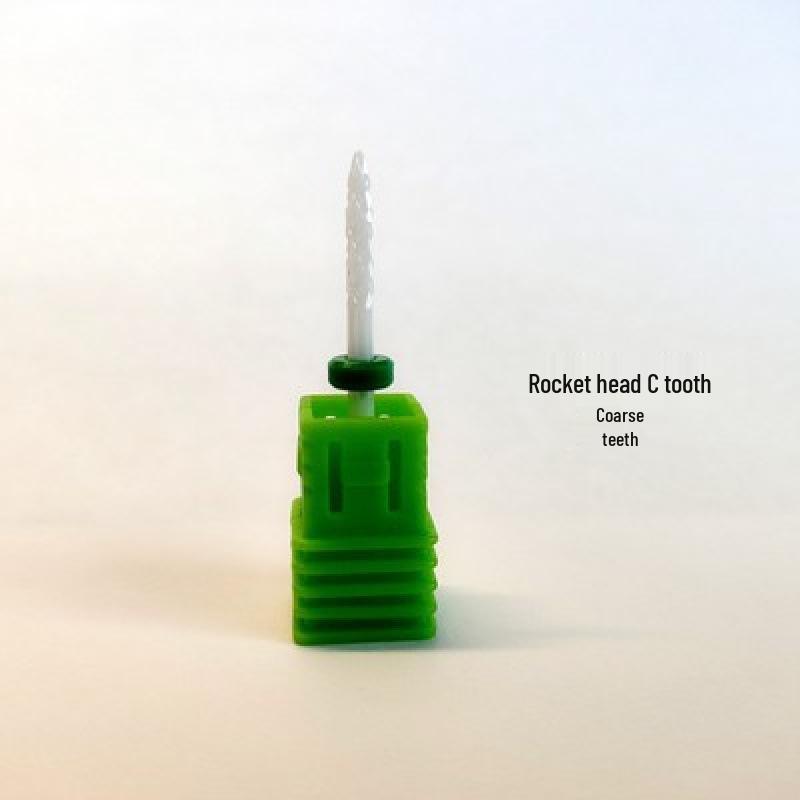 Ceramic Nail Grinding Drill Bit: Quick Gel Removal, Safe & Effective Polishing