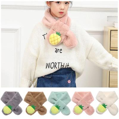 Winter Collar Thickening Cute Toddler Scarf Kid's Scarves Children Shawls Neckerchief