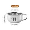 Cute Capybara Mini Kid Water Cup With Handle 304 Stainless Steel Milk Coffee Cup Mug Durable Anti Scalding Drinking Cup
