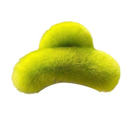 

Затискач для волосся з м яким плюшевим покриттям, жіночий затискач для волосся, сильна пружина, затискач для волосся на голову, аксесуар для волосся на вечірку, свято