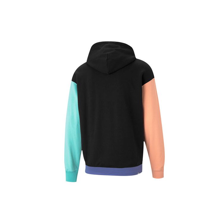 PUMA Men's Downtown Embroidery Logo Hoodie Multi-Color 531430-51