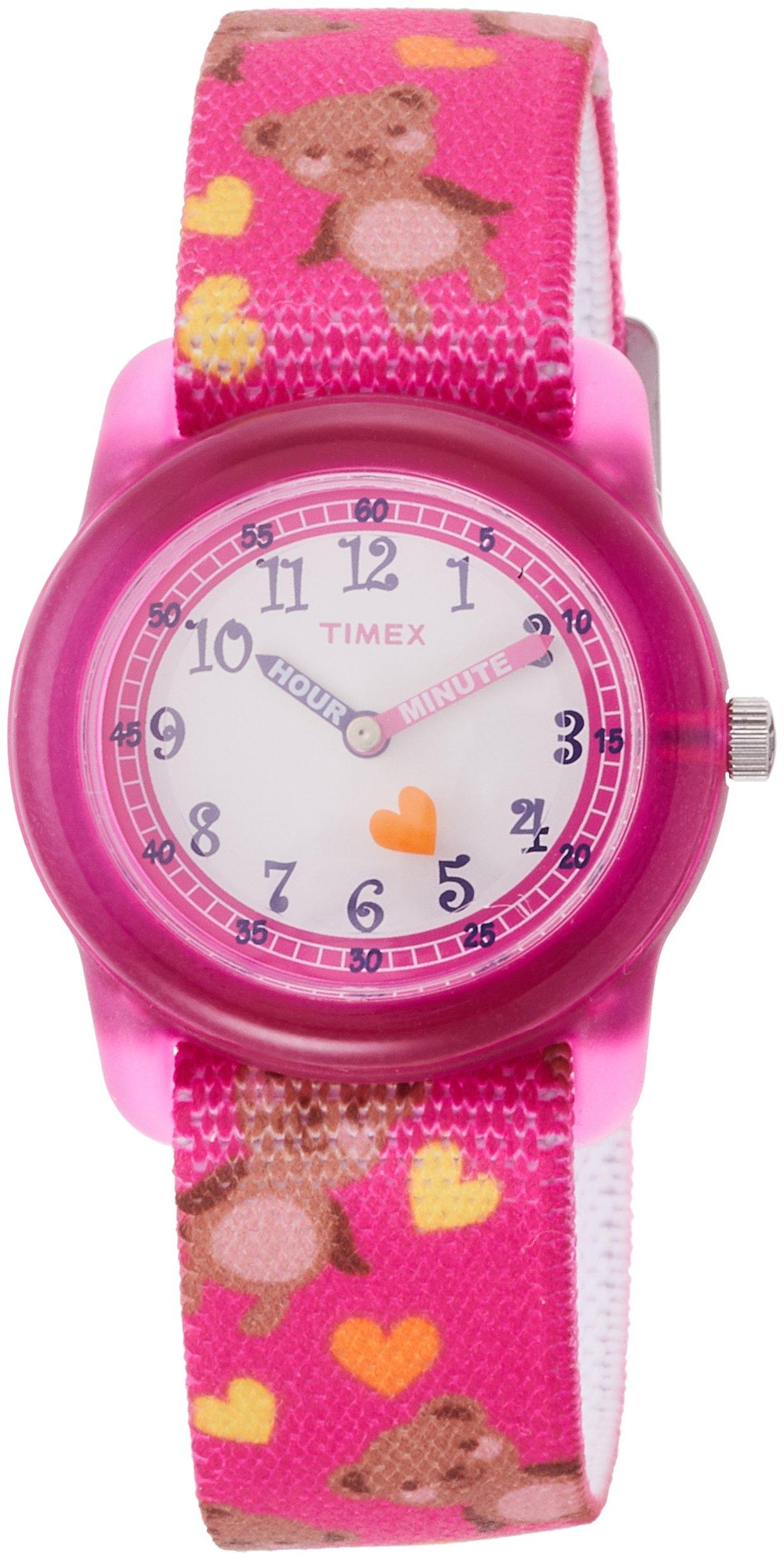 

Часы Time Teacher TW7C16600 подлинные импортные розовые [Timex]