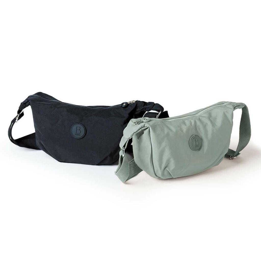 Barcos Lightweight Body Bag, Crossbody Bag, Shoulder Bag, Women's, Polyester, Logo, Beige