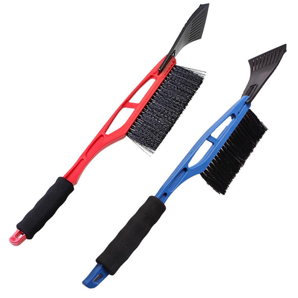 2 in 1 Snow Brush with Squeegee Ice Scraper Foam Grip Anti Freeze Snow Shovel for Car Truck SUV MPV Windshield Glass