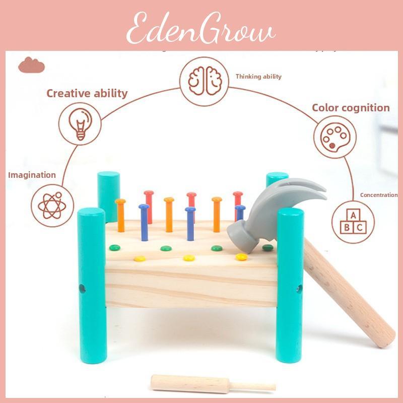 Style Wooden Montessori Hammering Toy For Kids Preschool Play Learning And