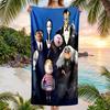 Wednesday Fashion Beach Towel: Ideal for Summer Adventures Soft, absorbent and quick drying suitable for swimming and bathing
