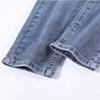 Plus Size Cotton Elastic Force Denim Pants High Waist Jeans Woman Skinny Women Jeans Harem Pants