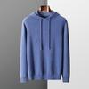 Heren Lente Kasjmier Gebreide Hoodie Sweatshirt Herfst Winter Simpel Casual Top