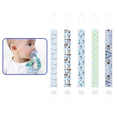 Stampa del fumetto Del Bambino Ciuccio Clip Ciuccio Anti-perso Catena Dummy Clip Porta Capezzolo Anti-goccia Fibbia Cinghia Ciuccio Alimentazione Del Bambino