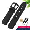 Classic Rubber Watchband for Timex WATCH T2N720 T2N721 TW2T76300 Series Black Waterproof Silicone Sports Strap 24*16mm Men