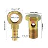 X AUTOHAUX Banjo Bolt Kit Banjo Bolt Hose Outlet Fitting Brake Line Fitting Adapter