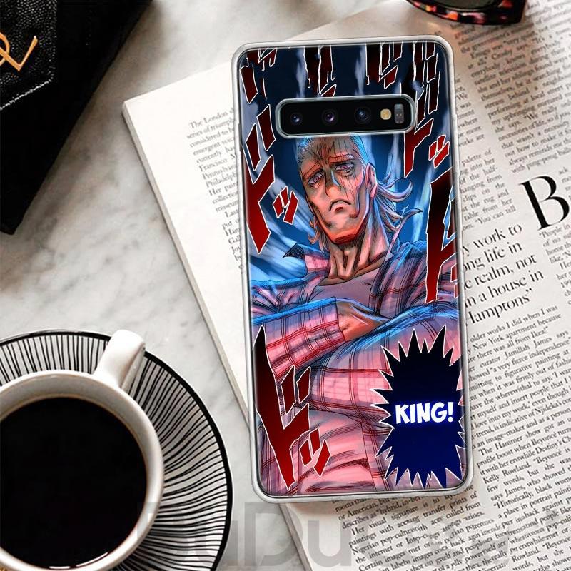 One P-Punch-Man Saitama King Cover For Samsung Galaxy S8 S9 Plus S10 Lite Note 8 9 10 Pro 20 Ultra S7 Edge M11 M21 M32 M51 Print